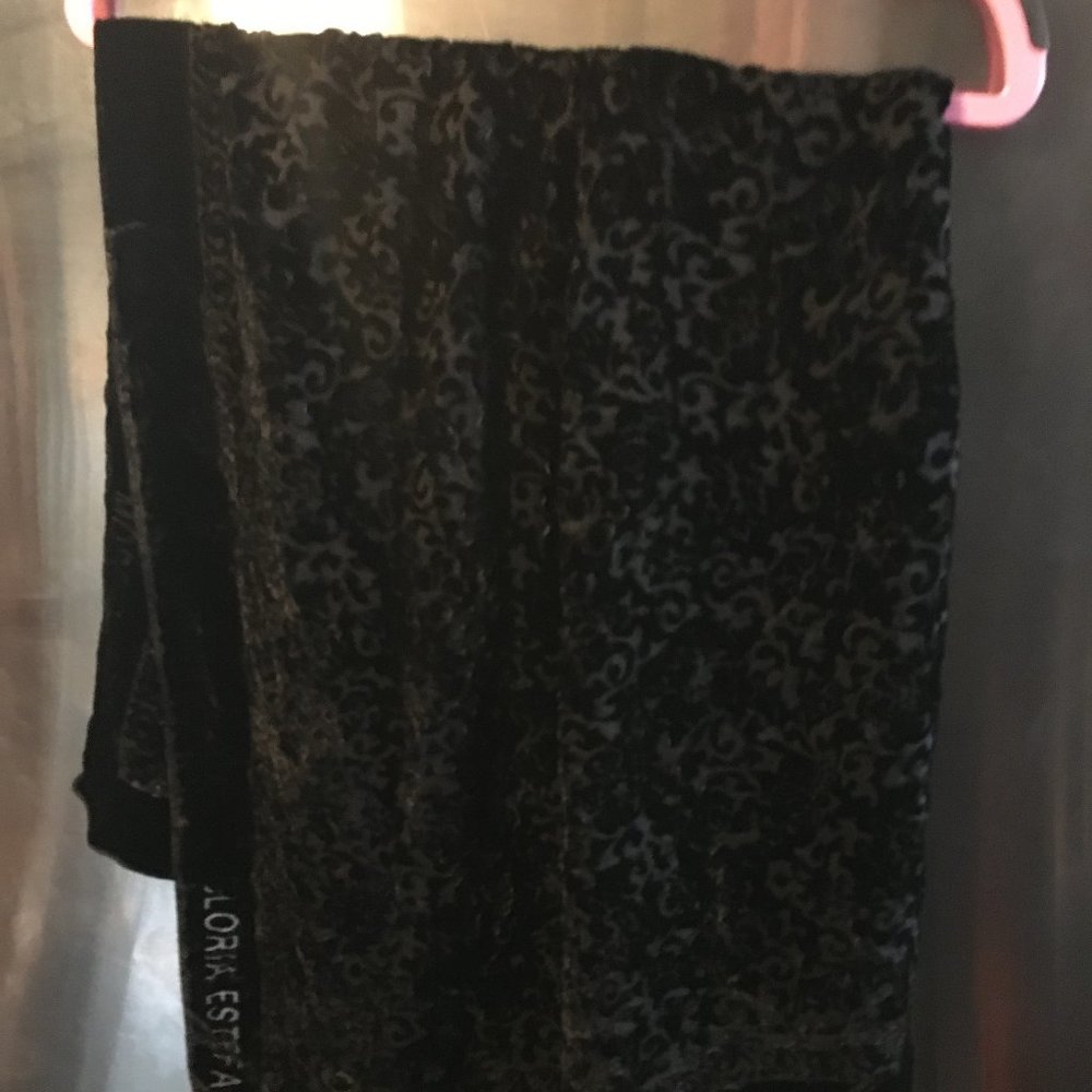 Rare Gloria Estefan Velvet Scarf - 110 $125 FIRM